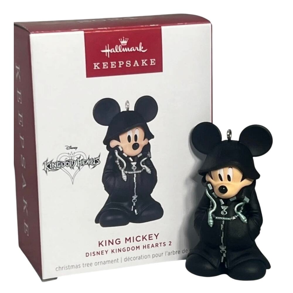 Hallmark Keepsake 2024 King Mickey, Disney Kingdom Hearts 2,Ornament-NIB